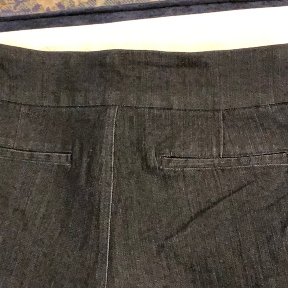 Dark rinse, pull on straight leg jean. - Picture 3 of 3